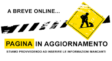 pagina In aggiornamente